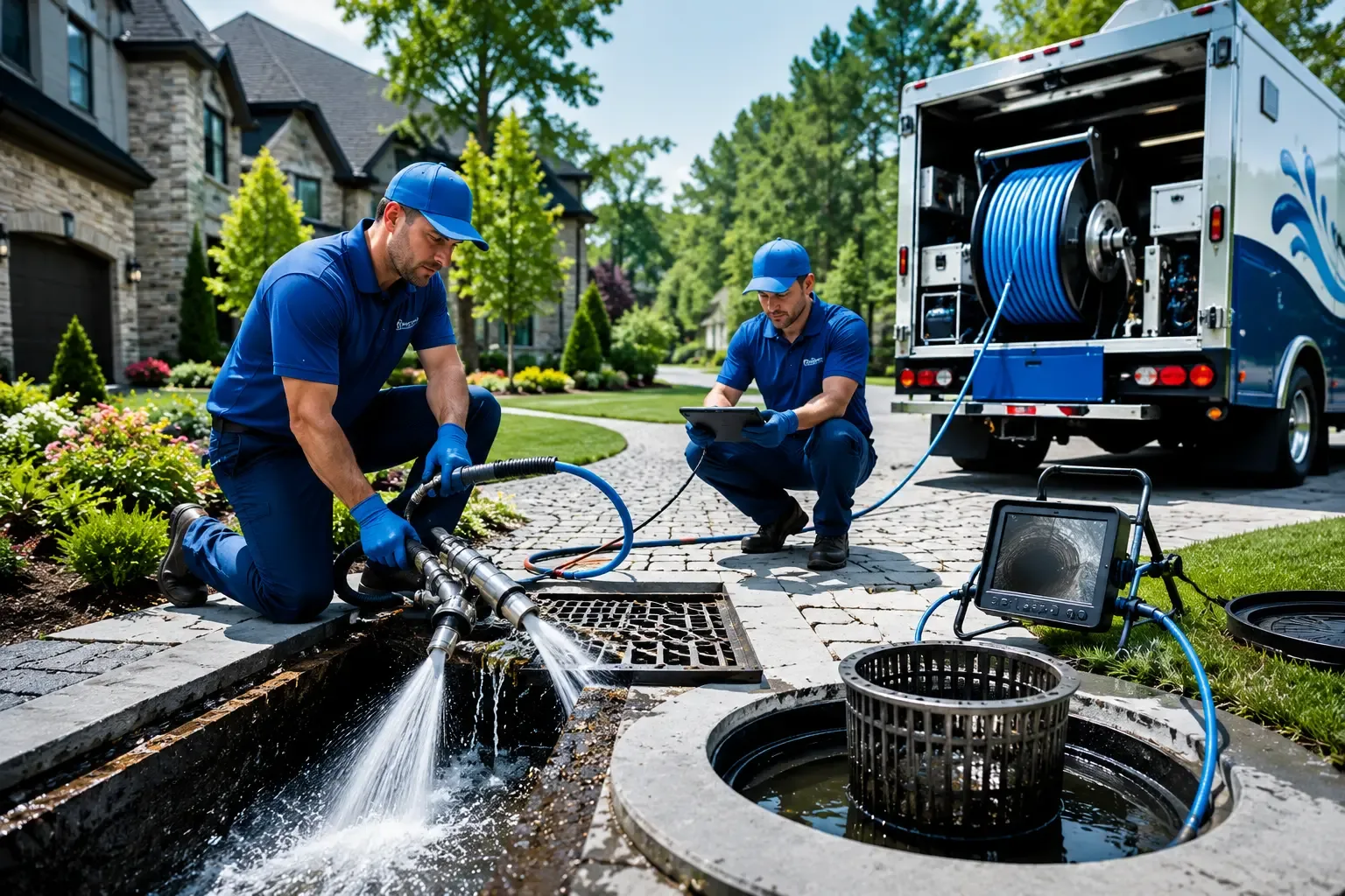 Local outdoor drain cleaning professionals in Newington, CT